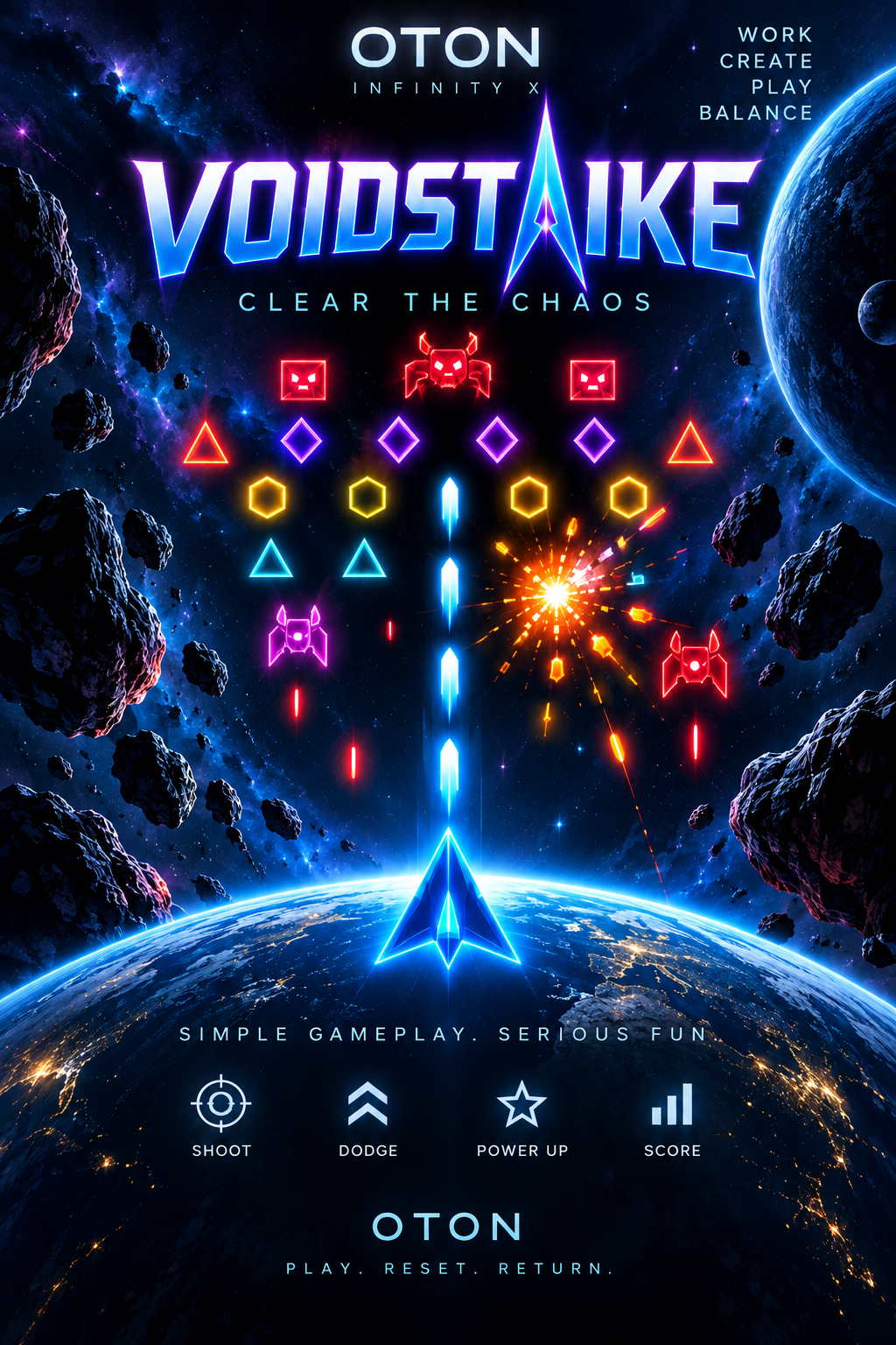 VoidStrike OTON Mini Game promotional artwork